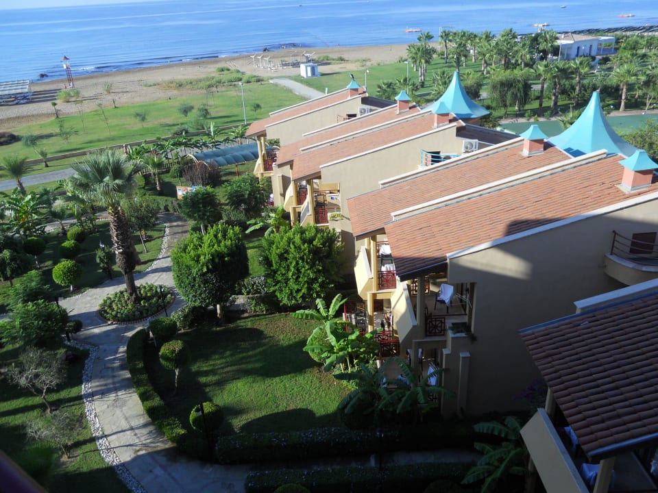 Von Zimmer 1316, seitlicher Meerblick Bella Resort & Spa