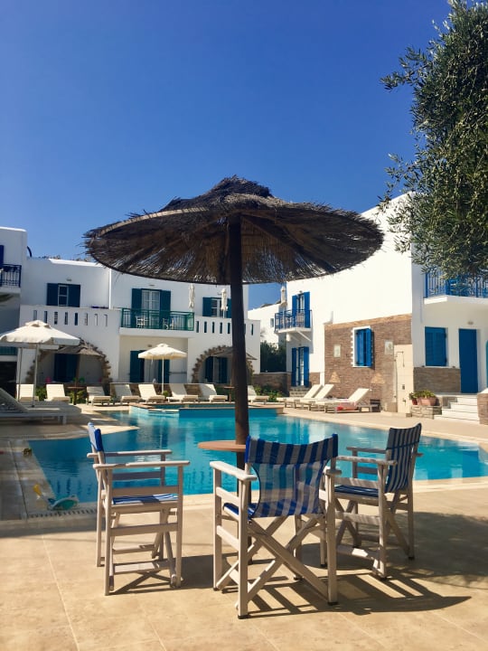 Außenansicht Agios Prokopios Hotel