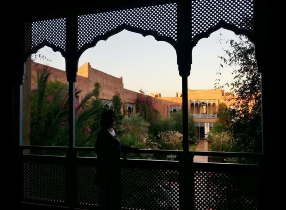 Innenhof Riadgebäude Sahara Palace Marrakech