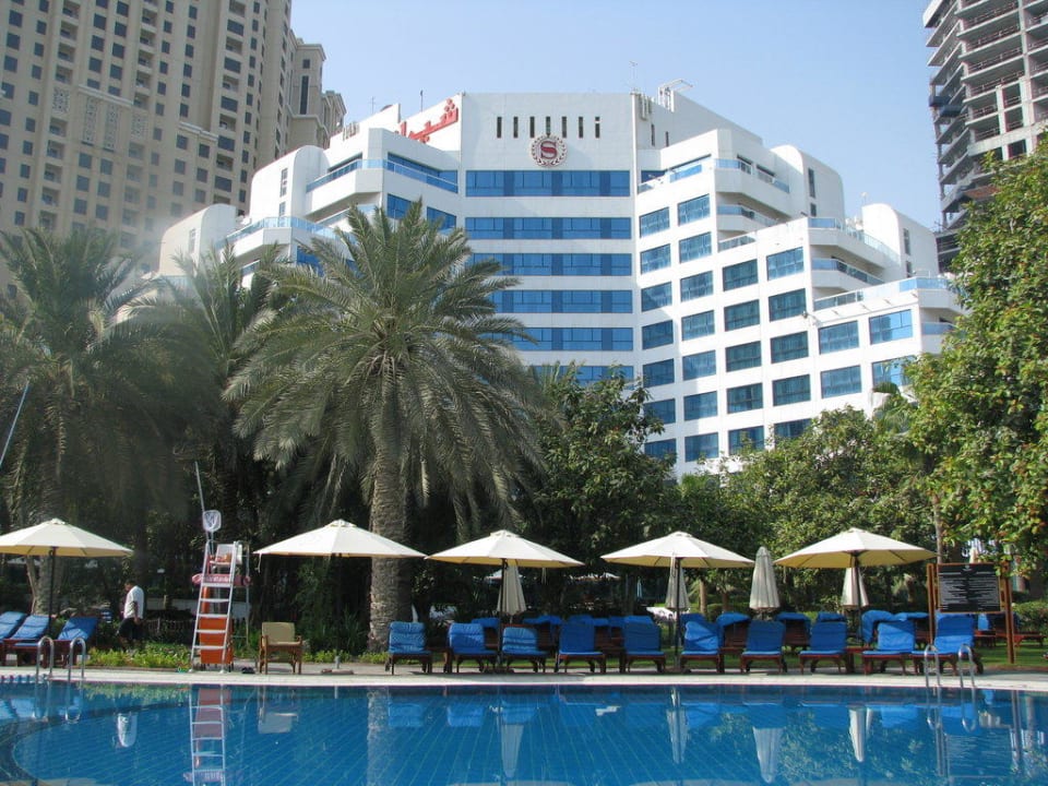 Ansicht am Pool Sheraton Jumeirah Beach Resort