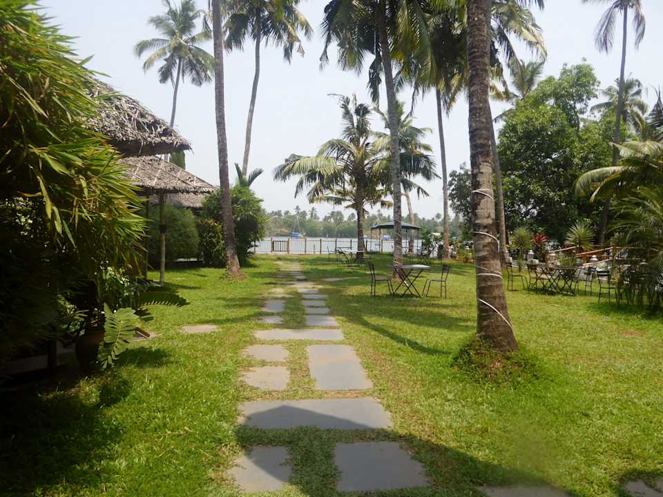 Gartenanlage Les 3 Elephants Backwaters Eco Resort