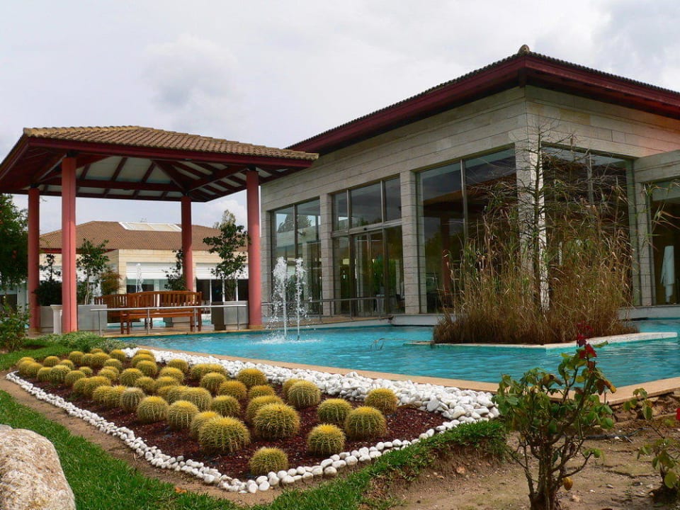 Lobby von der Gartenseite Prinsotel La Dorada