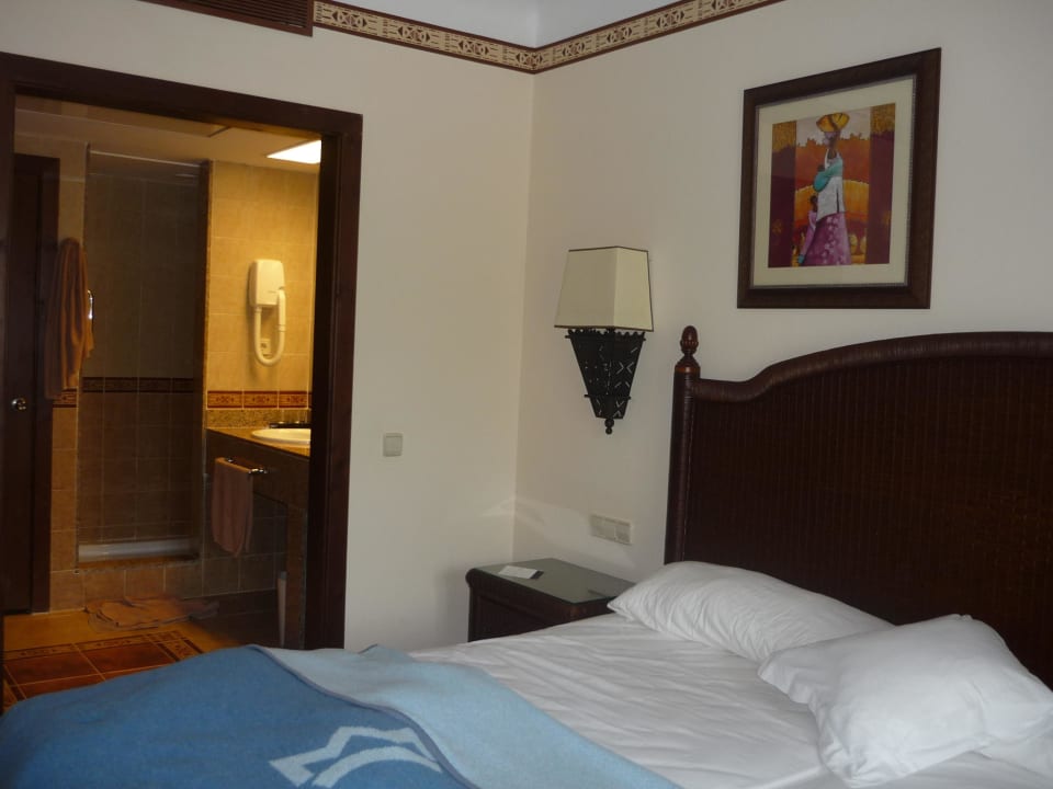 Zimmer mit offenem Bad Hotel Riu Karamboa