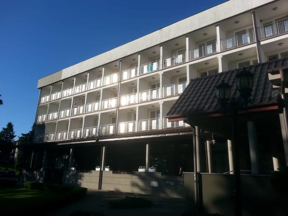 VIS od strony ogrodu Dom Wczasowy VIS