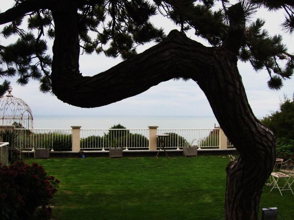 Blick vom Restaurant Hotel Le Bellevue