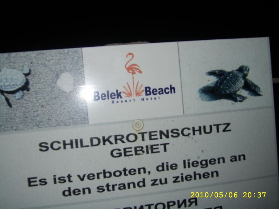 Schild Belek Beach Resort Hotel