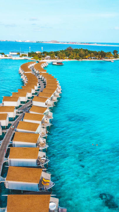 Ausblick Centara Ras Fushi Resort & Spa Maldives