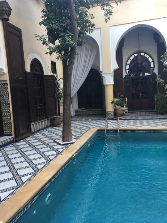 Innenhof Hotel Riad La Maison Bleue