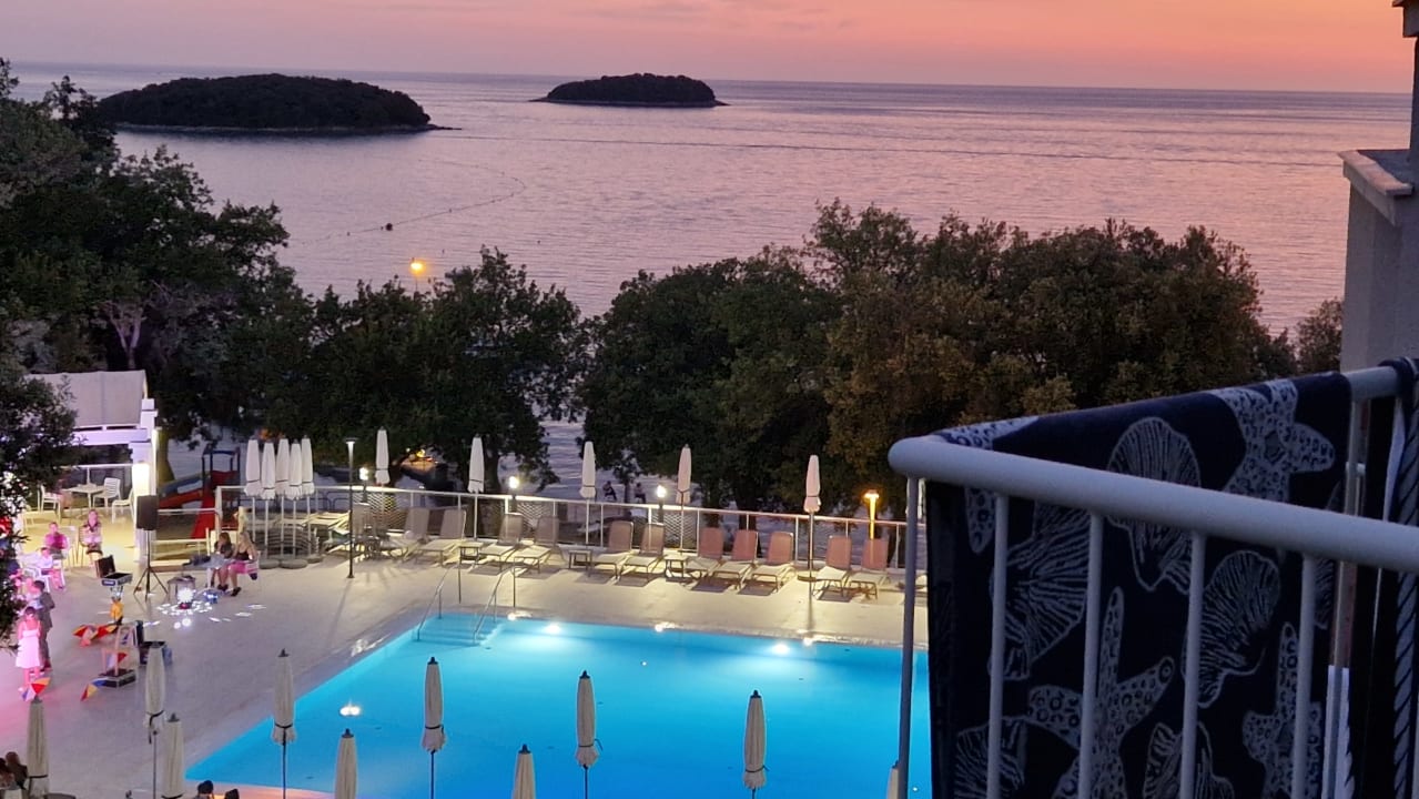 Ausblick Maistra Select Funtana All Inclusive Resort