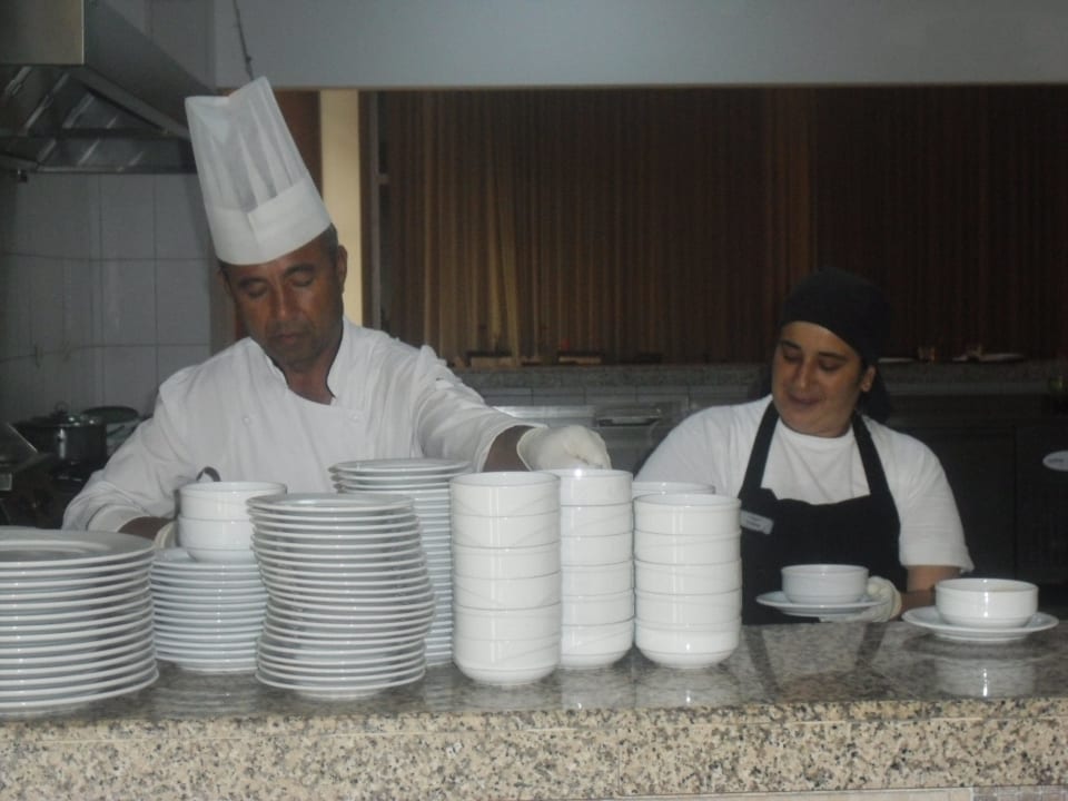 Bei der Arbeit Cenger Beach Resort & Spa