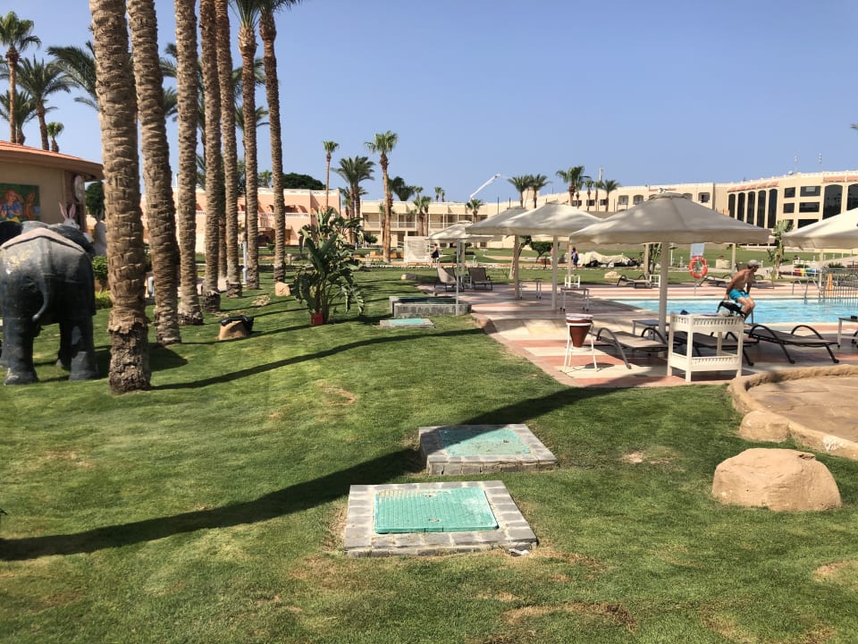 Gartenanlage Beach Albatros Resort