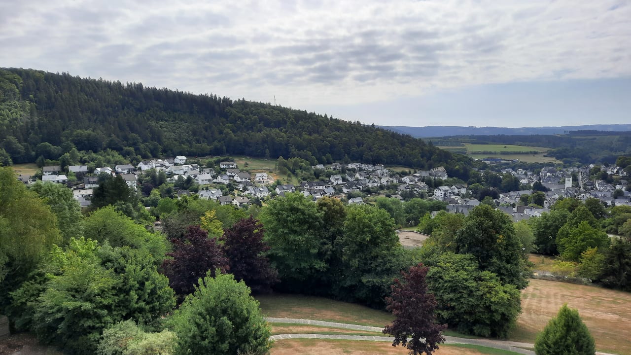 Ausblick Hotel zum Hallenberg