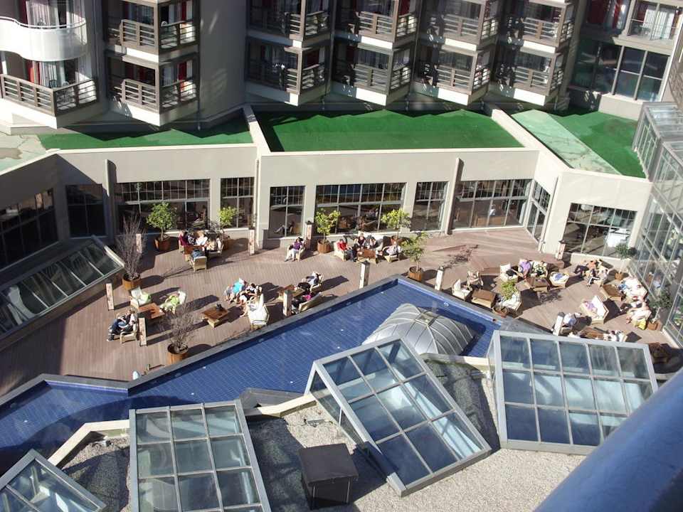 Terrasse der Lobbybar Limak Lara Deluxe Hotel & Resort
