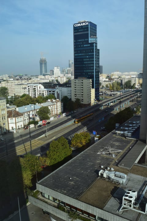 Ausblick vom Zimmer im 12. Stock Hampton by Hilton Warsaw City Centre