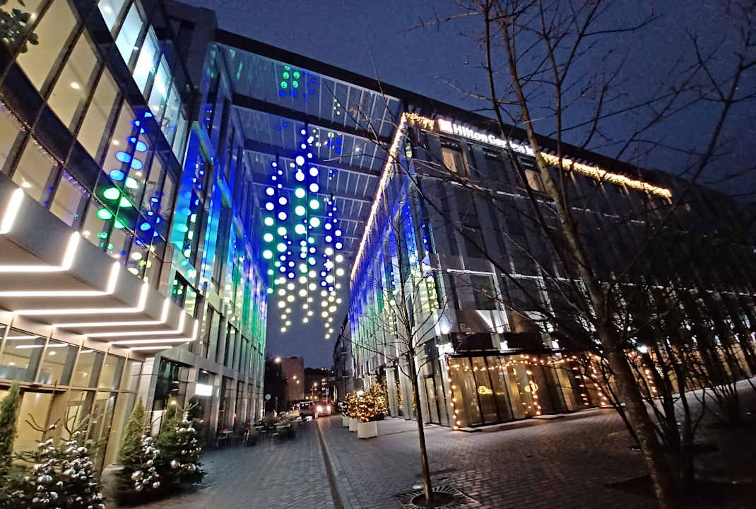 Außenansicht Hilton Garden Inn Vilnius City Centre