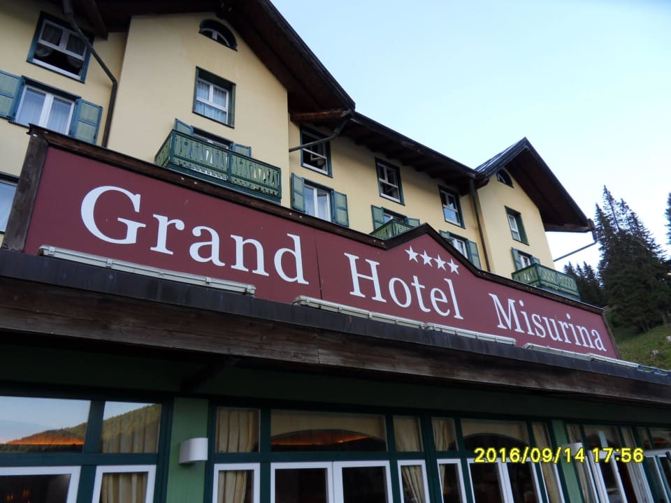 Das Hotel Grand Hotel Misurina