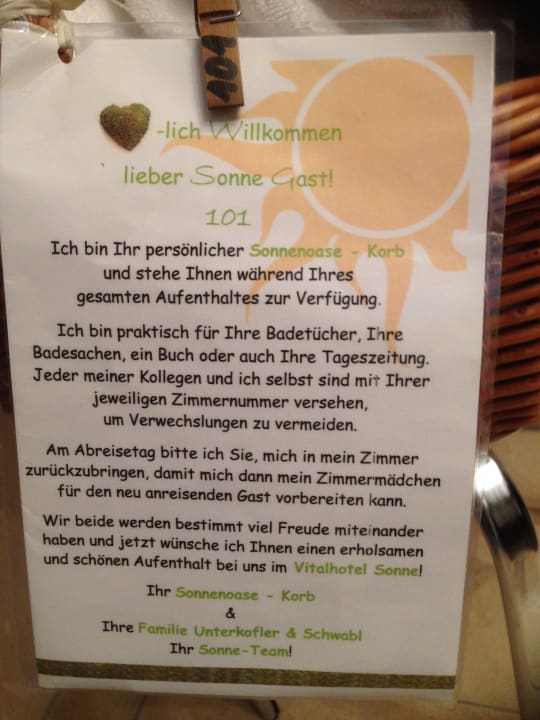 Sonstiges Hotel DIE SONNE