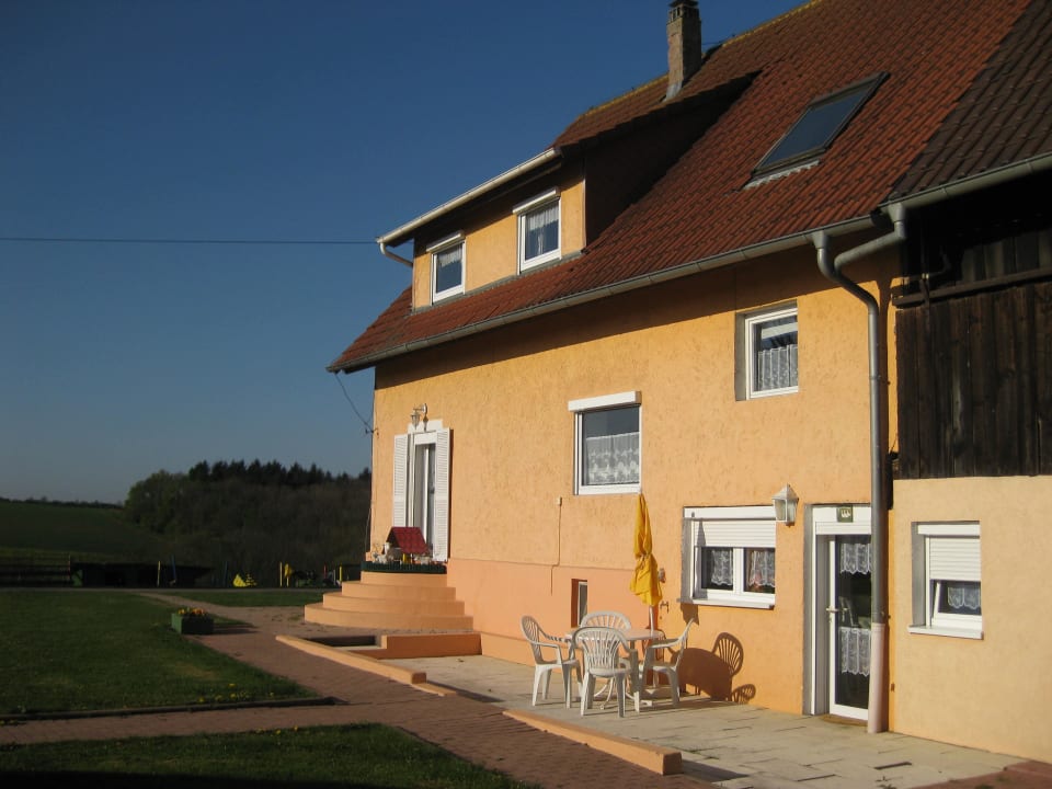 Ansicht unserer Ferienwohnung - unten Wüsthäuser Hof