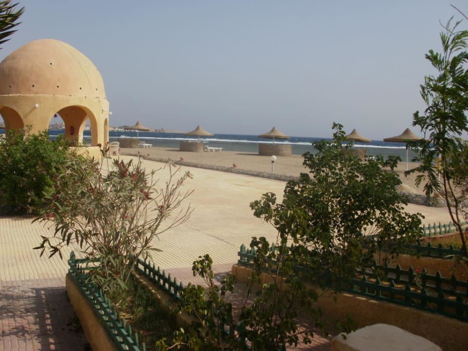 Ausblick aus unserem Bungalow Sea Hug Resort