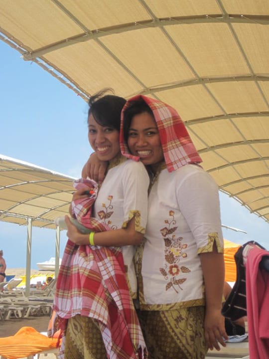 Masseurinnen aus dem hoteleigenen Hamam Saturn Palace Resort Hotel