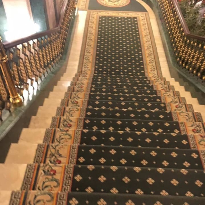 Treppe zur Lobby Hotel Club Sera