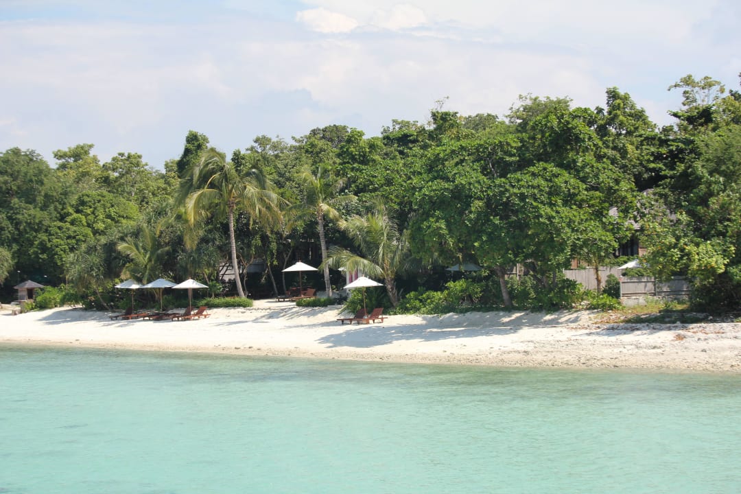Vom Boot aus fotografiert  The Treasure Koh Madsum - Samui