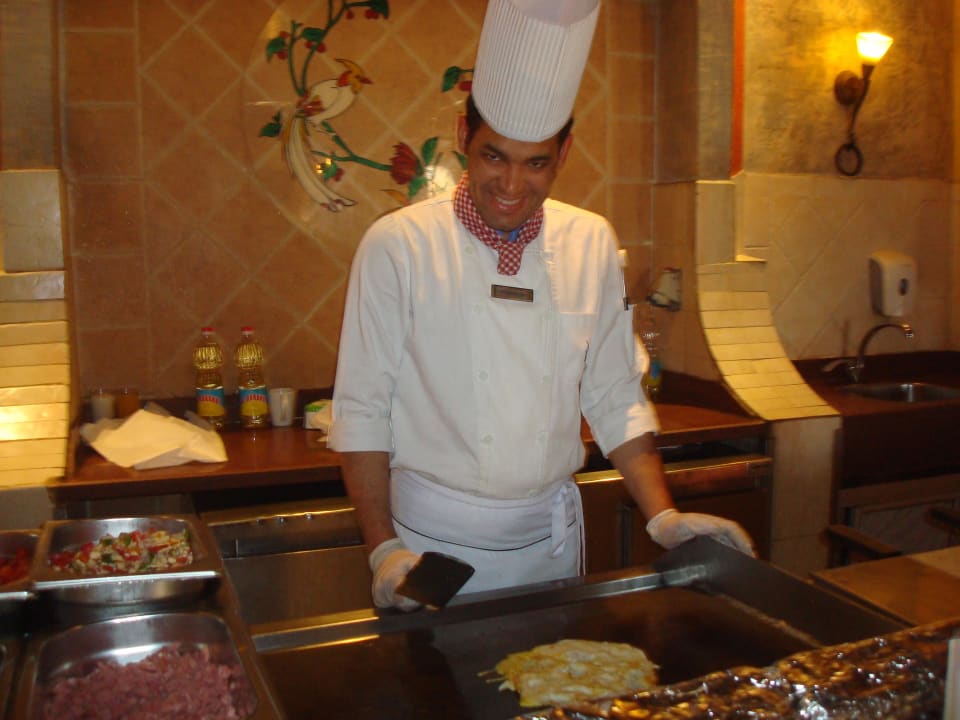 Und täglich gab es Omlet Pickalbatros Alf Leila Wa Leila Resort - Neverland Hurghada