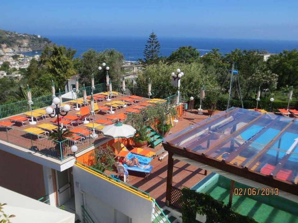 Zimmer Ausblick Hotel La Pergola & Villa Flavio Ischia