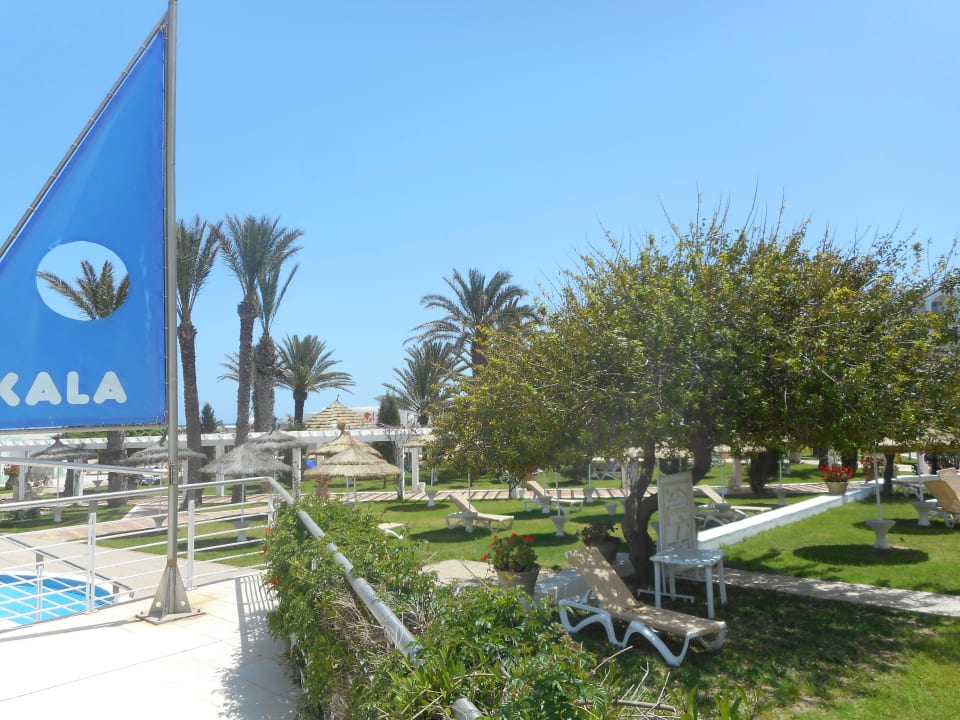 Vue sur les jardins El Mehdi Beach Resort