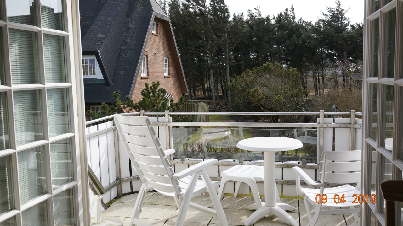 Terrasse Ferienwohnung Christa  Appartment 4. OG-rechts