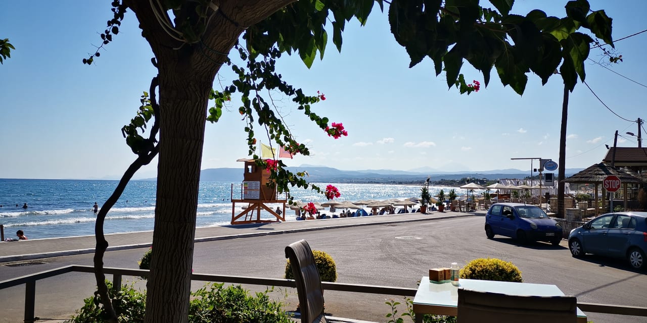 Ausblick Corissia Beach Hotel