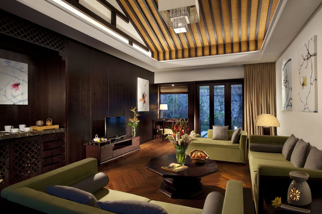 Premier Hot Spring Villa Wohnzimmer Angsana Tengchong Hot Spring Village