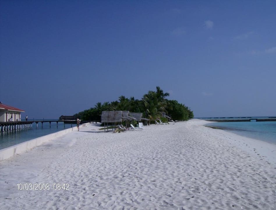 Die Spitze der Insel. Summer Island Maldives
