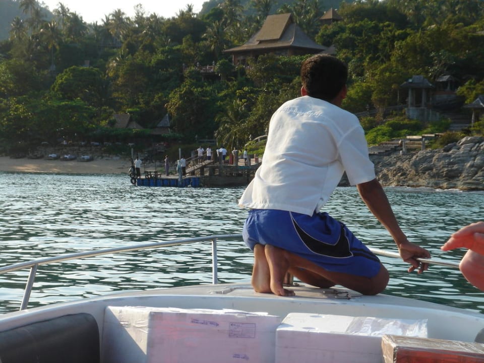 Anreise mit dem Boot Santhiya Koh Phangan Resort & Spa