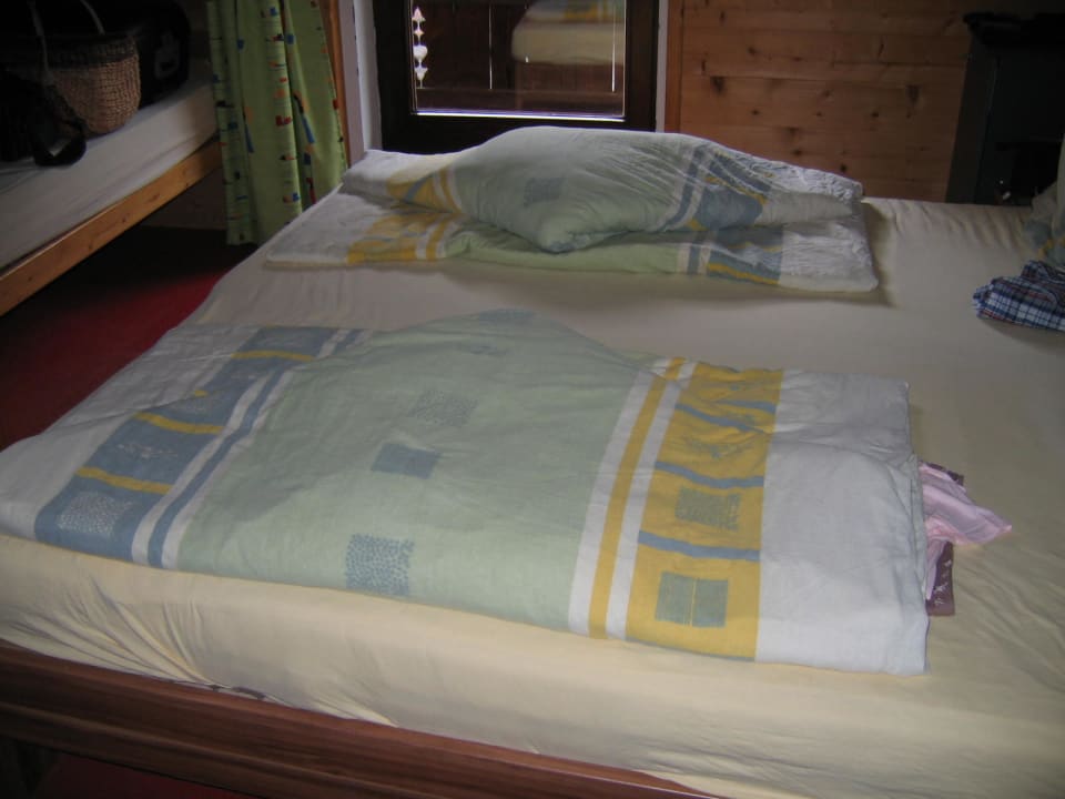 Ungebügelte Bettwäsche Gasthof Bergheimat