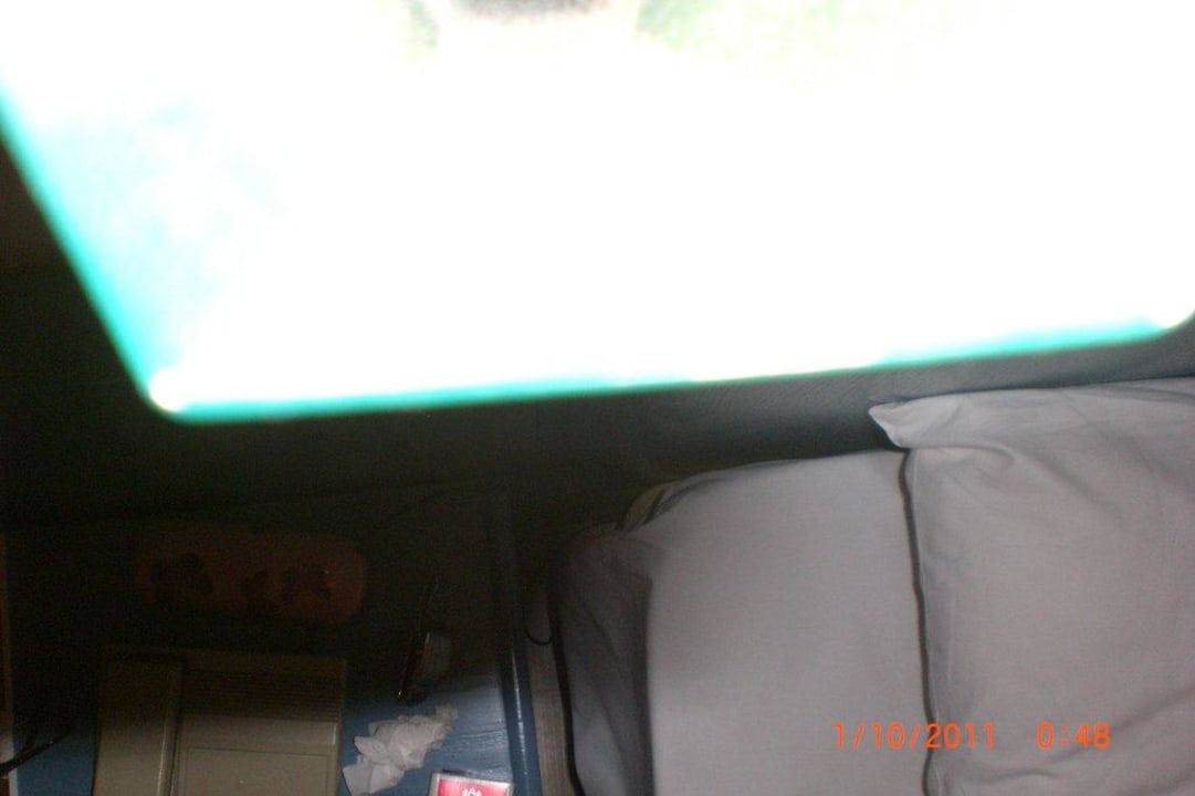 Lampe mit Staub der vergangenen Jahre Hotel Diamore