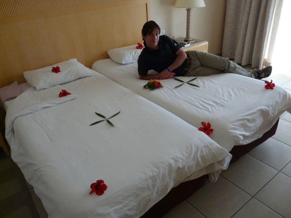 Grüße vom Zimmerservice Hotel JAZ Makadi Star & Spa