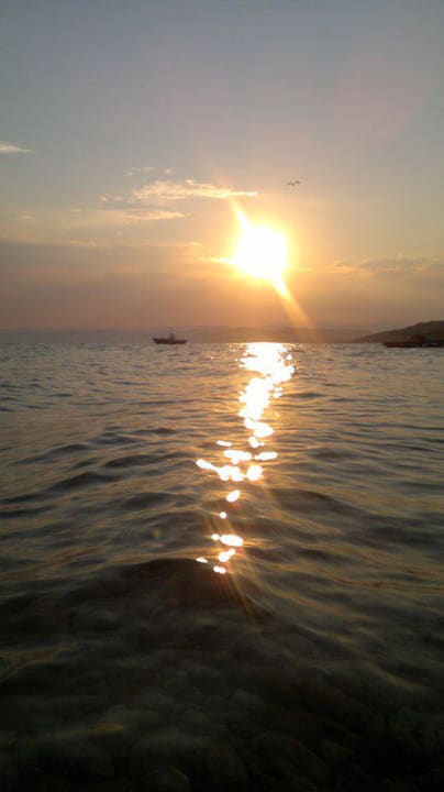 Sonnenuntergang Akrathos Beach Hotel