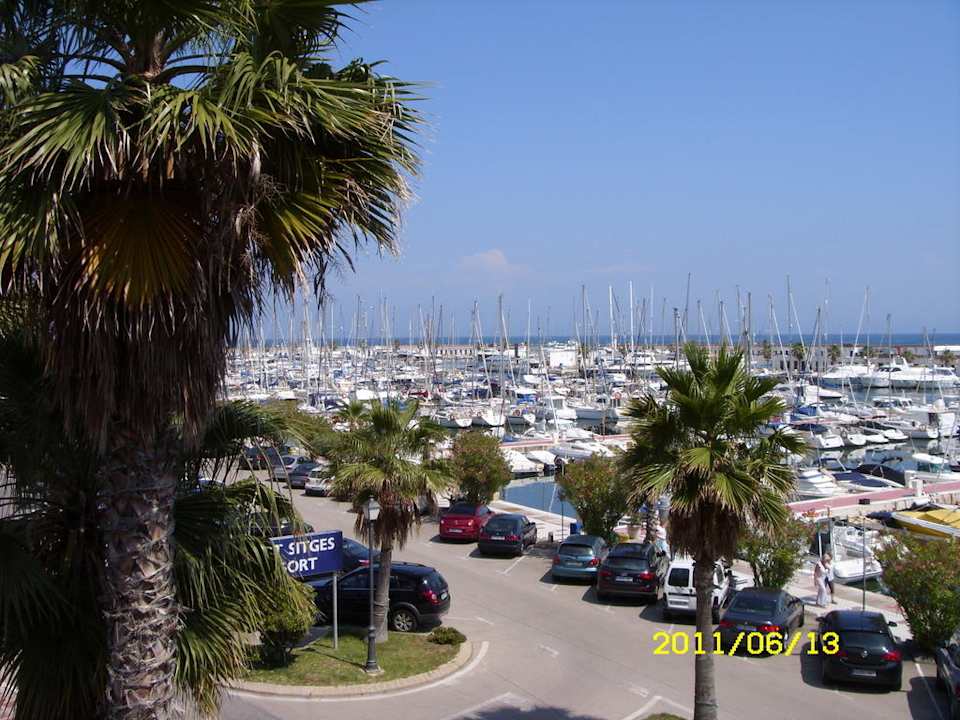 Ausblick vom Hotelzimmer Hotel Port Sitges
