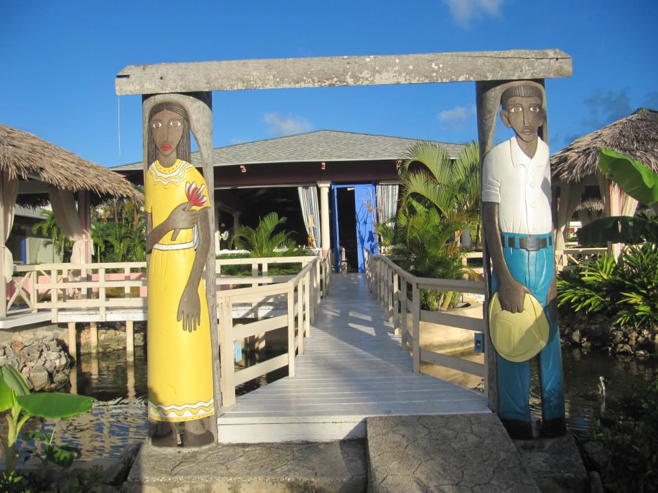 Eingang kubanisches Restaurant Paradisus Rio de Oro Resort & Spa - Adults only