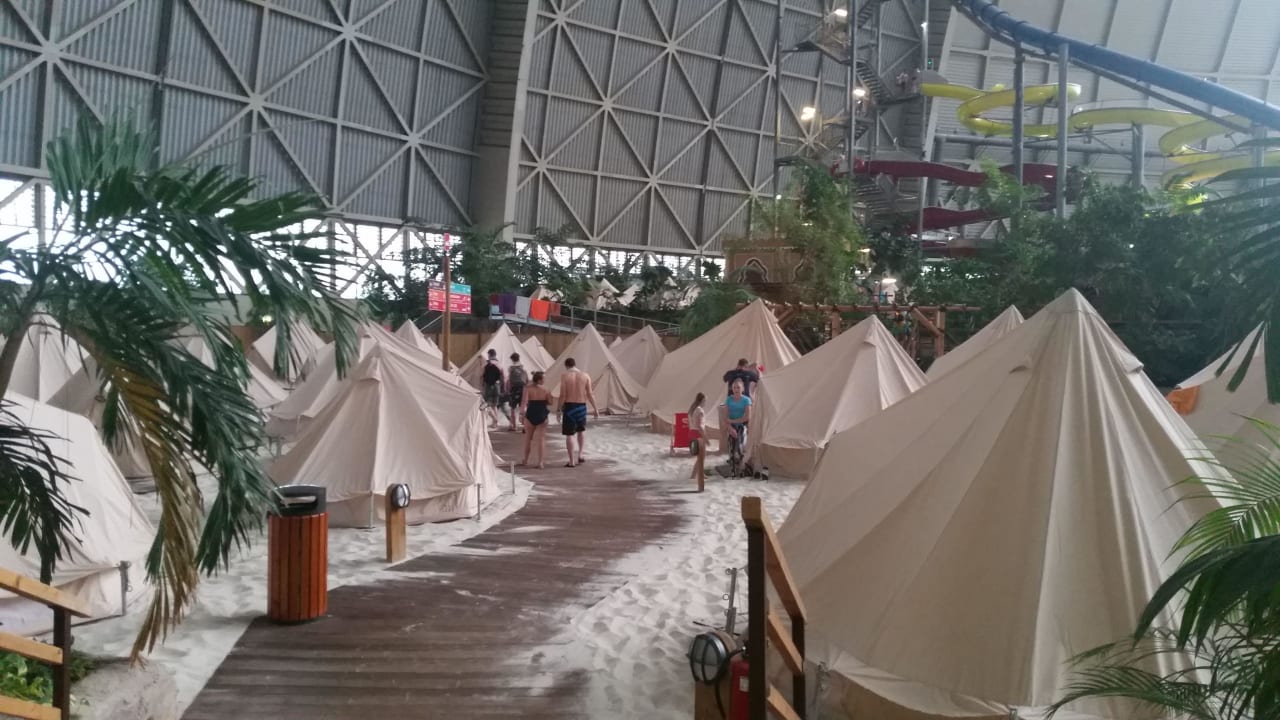 Zelte Tropical Islands Resort