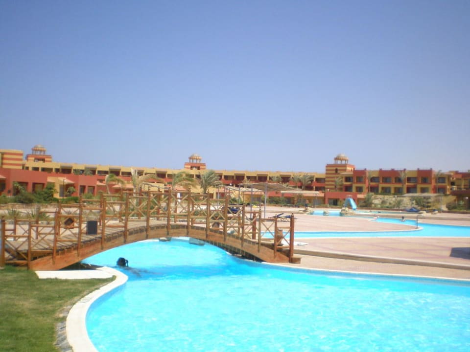 Sehr schöner Pool Malikia Resort Abu Dabbab