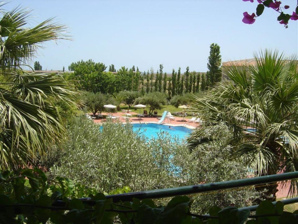 Blick aus unserem Zimmer Marianna Palace Hotel