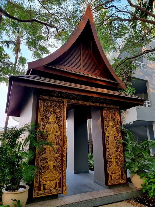 Gartenanlage Chatrium Hotel Riverside Bangkok