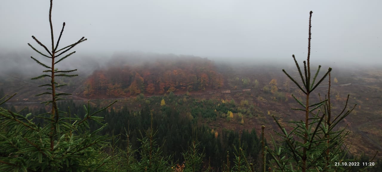 Ausblick Berghotel Hoher Knochen