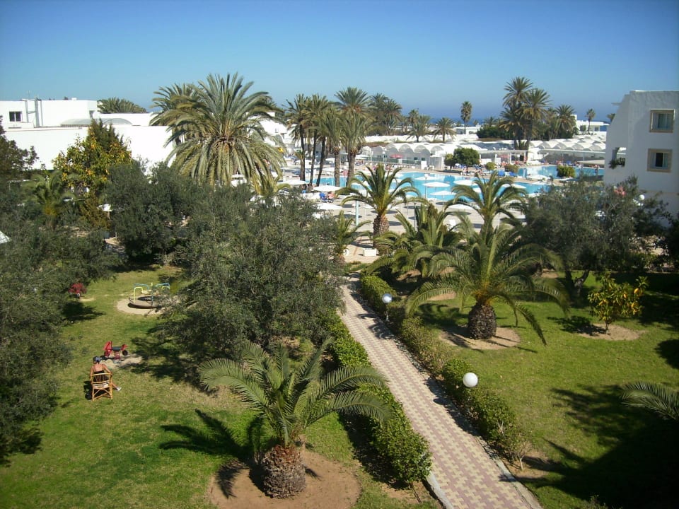 Blick von Zimmer 636 El Mouradi Club Kantaoui