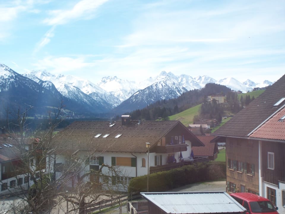 Ausblick Ferienwohnung Selina im Sonnenbergle