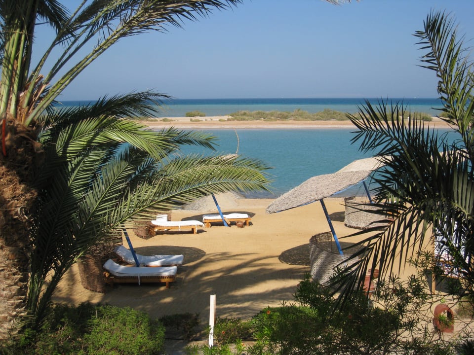 Ausblick vom Balkon Sheraton Miramar Resort El Gouna