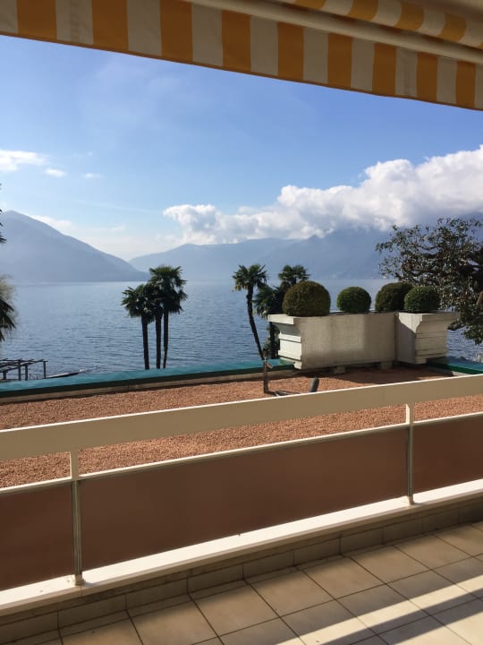 Ausblick Hotel Eden Roc Ascona