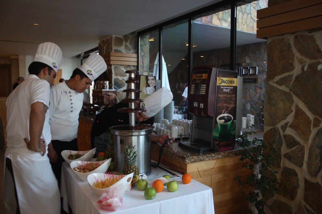 Schokobrunnen beim Galadinner TUI BLUE Seno - Adults Only